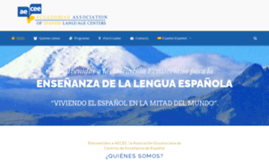 Ecuadorspanishschools-aecee.com thumbnail
