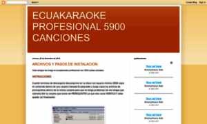 Ecuakaraokeprofesional.blogspot.com.es thumbnail