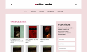 Edicionesremotas.com thumbnail