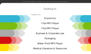 Edublog.in thumbnail