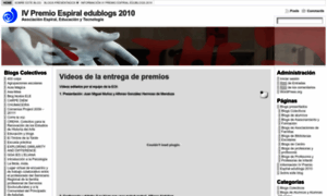 Edublogs10.ciberespiral.org thumbnail