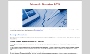 Educacionfinancierabbva.cl thumbnail