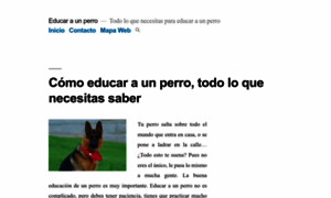 Educaraunperro.net thumbnail