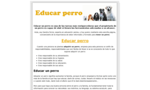Educarperro.com thumbnail
