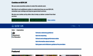 Education.gov.uk thumbnail