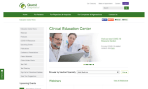 Education.questdiagnostics.com thumbnail