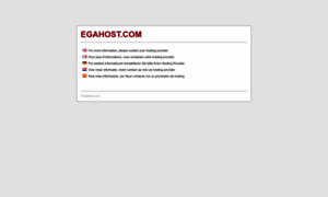 Egahost.com thumbnail