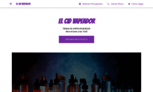 El-cid-vapeador.negocio.site thumbnail