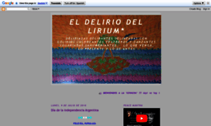 El-delirio-del-lirium.blogspot.com thumbnail