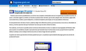 El-lector.programas-gratis.net thumbnail