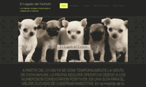 El-legadodeltechichi.com thumbnail