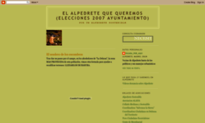 Elalpedretequequeremos.blogspot.com thumbnail