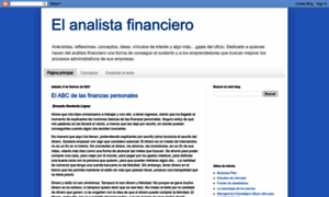 Elanalistafinanciero.blogspot.cl thumbnail