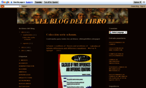 Elblogdellibro.blogspot.com thumbnail