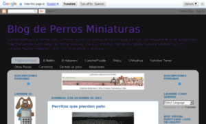 Elblogdeperrosminiaturas.blogspot.com.ar thumbnail
