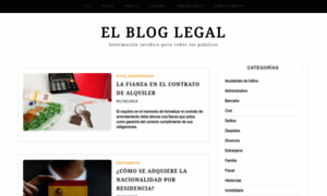 Elbloglegal.com thumbnail