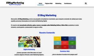 Elblogmarketing.com thumbnail