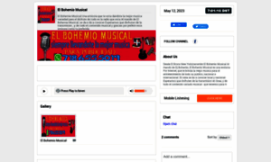 Elbohemiomusical.listen2myradio.com thumbnail