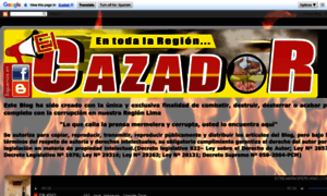 Elcazadordelanoticia.blogspot.pe thumbnail