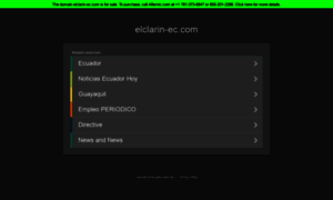 Elclarin-ec.com thumbnail