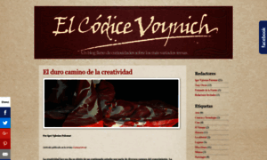 Elcodicevoynich.blogspot.com thumbnail