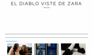 Eldiablovistedezara.net thumbnail