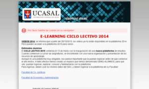 Elearning.ucasal.net thumbnail
