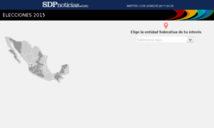 Elecciones2015.sdpnoticias.com thumbnail