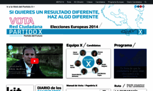Eleccioneseuropeas.partidox.org thumbnail