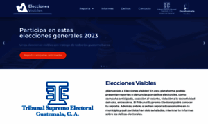 Eleccionesvisibles.gt thumbnail