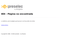 Elecnor.epreselec.com thumbnail