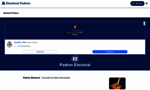Electoral-padron.com thumbnail