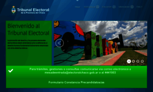 Electoralchaco.gov.ar thumbnail