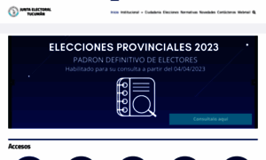 Electoraltucuman.gov.ar thumbnail