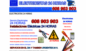 Electricistas24horas.info thumbnail