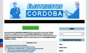 Electricistascordoba.com thumbnail