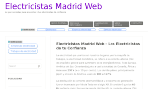 Electricistasmadridweb.com thumbnail