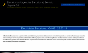 Electricistasurgencias.com thumbnail