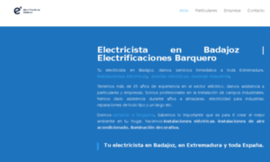 Electrificacionesbarquero.com thumbnail