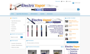 Electro-vapor.es thumbnail