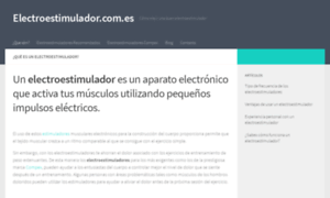 Electroestimulador.com.es thumbnail