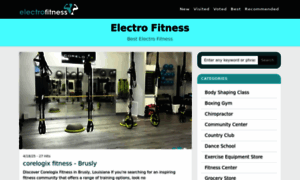 Electrofitness.com thumbnail