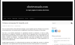 Electromuzic.com thumbnail