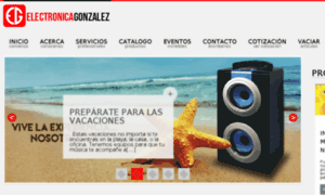 Electronicagonzalez.com thumbnail