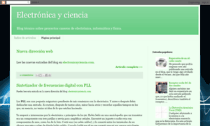 Electronicayciencia.blogspot.com.es thumbnail