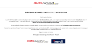 Electropuntonet.com.ar thumbnail
