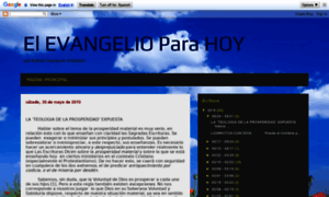 Elevangelioparahoy.blogspot.cl thumbnail