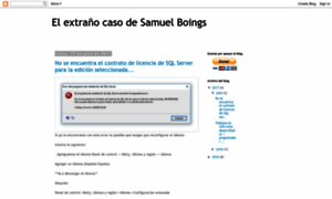 Elextranocasodesamuelboings.blogspot.com thumbnail