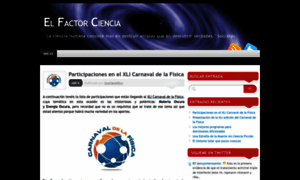 Elfactorciencia.wordpress.com thumbnail