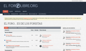 Elforolibre.org thumbnail